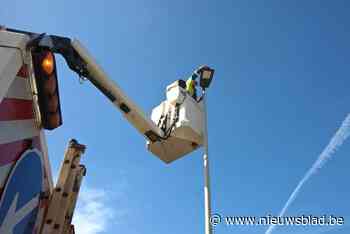 Nieuwe LED-verlichting langsheen Elshoutbaan