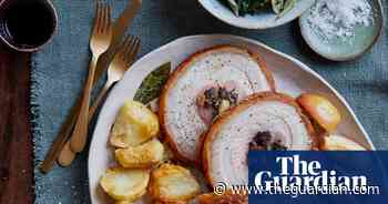 Pork belly and braised chard: Sally Abé’s alternative Christmas roast – recipe - The Guardian