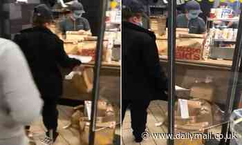 Shocked McDonald's customer films bags full of food being thrown on the floor in Kent [VIDEO] - Daily Mail