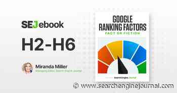 Are HTML Heading Tags (H2-H6) A Google Ranking Factor? via @sejournal, @mirandalmwrites