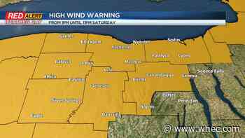 Red Alert today, but pleasant weather ahead this week