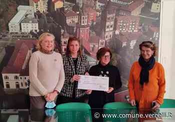1000 euro donati al Centro Antiviolenza EOS della Città di Vercelli da “Donne e Riso” in collaborazione con Soroptimist Club | Città di Vercelli - Città di Vercelli
