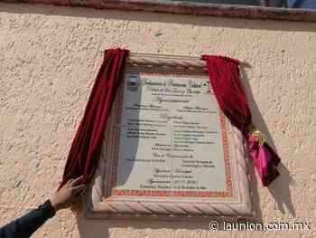 Develan placas en 12 pueblos de Cuernavaca conmemorando su declaratoria como patrimonio cultural - Unión de Morelos