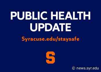 Submitting Vaccination or Medical/Religious Exemptions Documentation - Syracuse University News