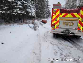 Kingfield man has medical emergency before car goes off Route 27 in northern Franklin County - Lewiston Sun Journal