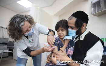 HMO: Just 1% of Israeli parents with kids 5-11 seek medical advice after COVID shot - The Times of Israel