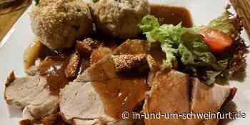 Essen wie Gott in Franken: Das Dorfwirtshaus in Hambach mit Biekrustenbraten und Semmelknödeln – Lokale Nachrichten aus Stadt und Landkreis Schweinfurt - inUNDumSCHWEINFURT_DE
