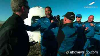 Blue Origin mission complete recap: Michael Strahan reflects on trip to space
