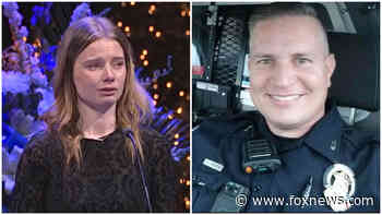 Daughter of slain officer Richard Houston stuns mourners with message of forgiveness: 'Hoping and praying'