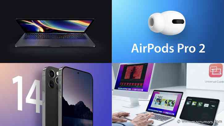 Top Stories: Five New Macs in 2022, iPhone 14 Pro and AirPods Pro 2 Rumors, and More