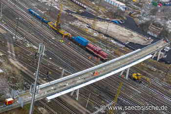 Riesa: Erste Sperrpausen am Riesaer Bahnhof für Brückenabriss - Sächsische.de