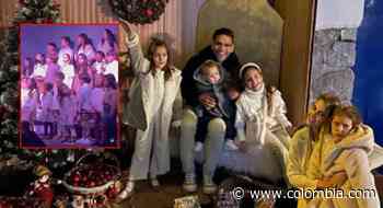Falcao compartió hermosos momentos con su familia cantando en coro, dando inicio a la Navidad - Colombia.com