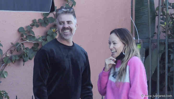 Olivia Wilde Spotted Hanging Out with Longtime Friend Jordan C. Brown