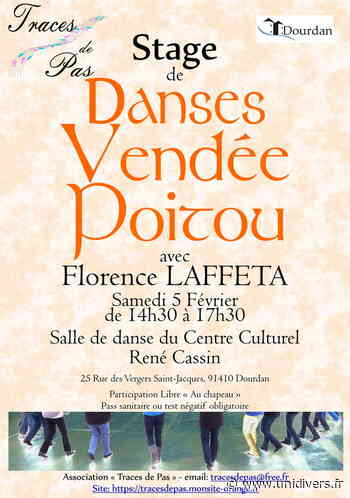 Stage de danses Vendée Poitou Salle de danse du Centre Culturel,Dourdan (91) samedi 5 février 2022 - Unidivers