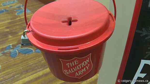 Stampeders coach lends a helping hand to Salvation Army Kettle Campaign