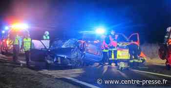 Vienne : trois blessés dans une collision frontale à Saint-Julien-l'Ars - Centre Presse