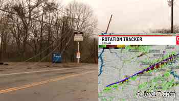 PHOTOS: Tornado warned storms leave trail of destruction in parts of Middle Tennessee - WZTV