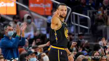 Curry closes in on threes record as Warriors top Blazers - TSN