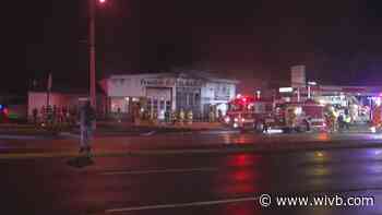 Fire at Frontier Auto Glass Friday night