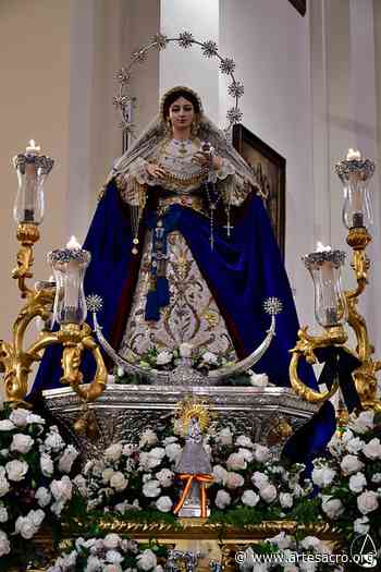 La Virgen de la Inmaculada de la Sacramental del Corpus Christi recorrió las calles de Bami - Arte Sacro