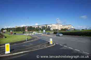 Discharged patient attacked police car at Royal Blackburn Hospital