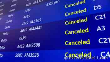 Flight cancelations stack up as winter storm rolls in