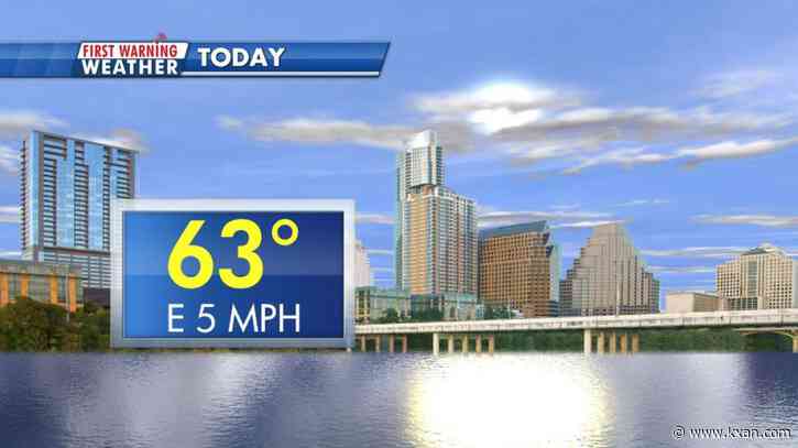 Beautiful end to the weekend - cloudy, drizzly, gray week ahead