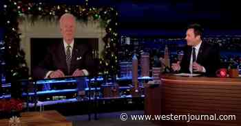 Watch: Biden Gets Caught Using Note Cards on Jimmy Fallon's Late-Night Show