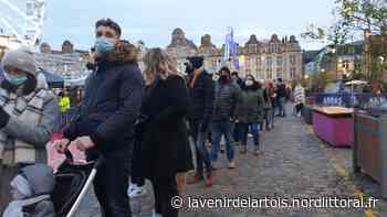 Arras : Plus d'une heure d'attente pour accéder au marché de Noël de la Grand'place - Nord Littoral