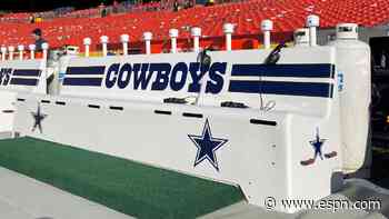 Heated rivals: Cowboys use own benches at WFT
