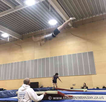 trampolining