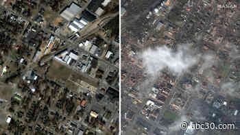 Before and after: Images show tornado damage in Kentucky, Illinois, Arkansas