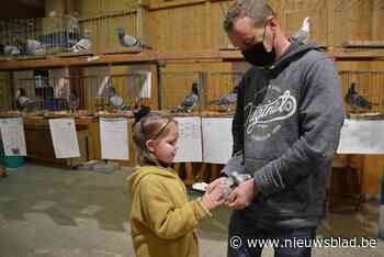 Duivenmelkers veilen voor meer dan 13.000 euro duiven en eieren voor ziek kindje en lotgenootjes