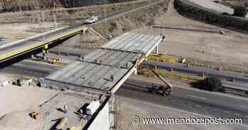 Avanza la Variante Palmira: ya colocaron 14 de los 20 nuevos puentes - mendozapost.com