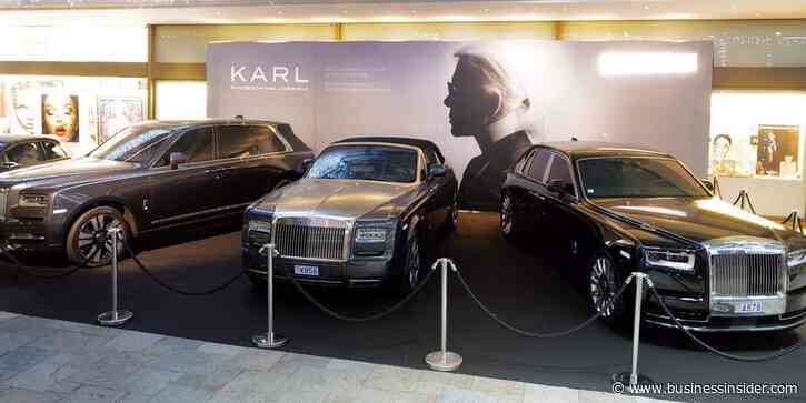 Late Chanel designer Karl Lagerfeld's estate sale sold 3 Rolls-Royces for $1.33 million — take a closer look