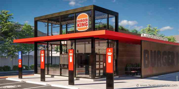 Fast food is abandoning 'kitschy' design for minimal glass cubes, and experts say it's a smart move