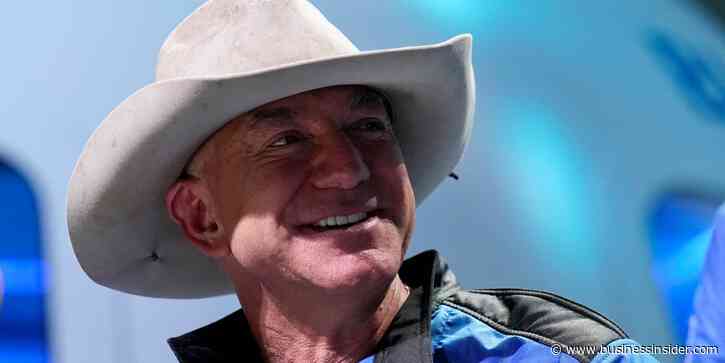 Jeff Bezos criticized for celebrating Blue Origin launch before addressing Amazon warehouse collapse