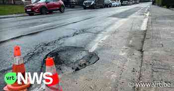 Zinkgat op Itterbeeksebaan in Dilbeek - VRT NWS