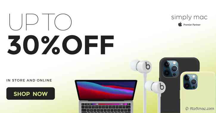 Get up to $200 off Macs + 30% off the best Apple accessories for the holidays at Simply Mac