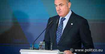 ECB’s Vice President Luis de Guindos tests positive for coronavirus - POLITICO Europe