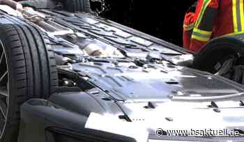 Neu-Ulm/A7: Zu schnell bei Schneeglätte – mehrfach überschlagen - BSAktuell