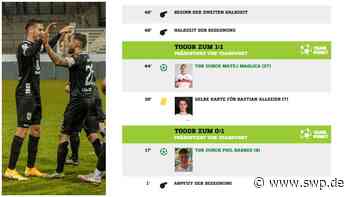 SSV Ulm gegen VfB Stuttgart II: 4:2 oder doch 1:0? Warum über das Ergebnis des Ulmer Spiels große Verwirrung herrschte - SWP