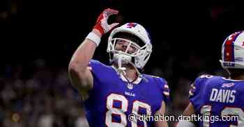 Dawson Knox fantasy football start/sit advice: What to do with Bills TE in Week 14 - DraftKings Nation