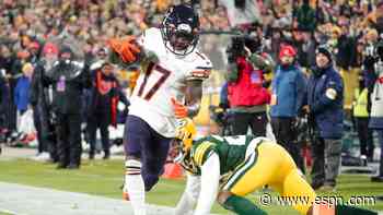 Bears' Jakeem Grant sprints past Packers defense for electric 46-yard touchdown