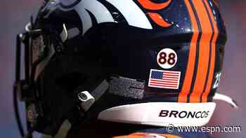 'He was with us': Broncos honor Thomas in win