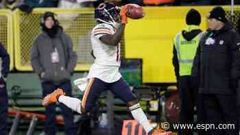 Bears WR Jakeem Grant goes 97 yards for first punt return touchdown in NFL this season