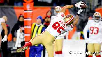 49ers' George Kittle playing superhero again: 'That's a special dude'