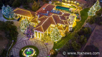 Jamie Foxx to Kim Kardashian: Celebrities show off massive Christmas light displays on California mansions