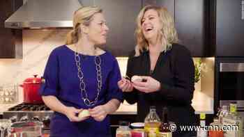 Watch CNN anchors' friendly Army-Navy game rivalry in the kitchen