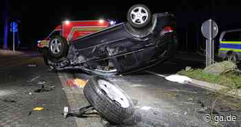 Unfall auf B 56: Pkw überschlägt sich in Neunkirchen-Seelscheid - General-Anzeiger Bonn